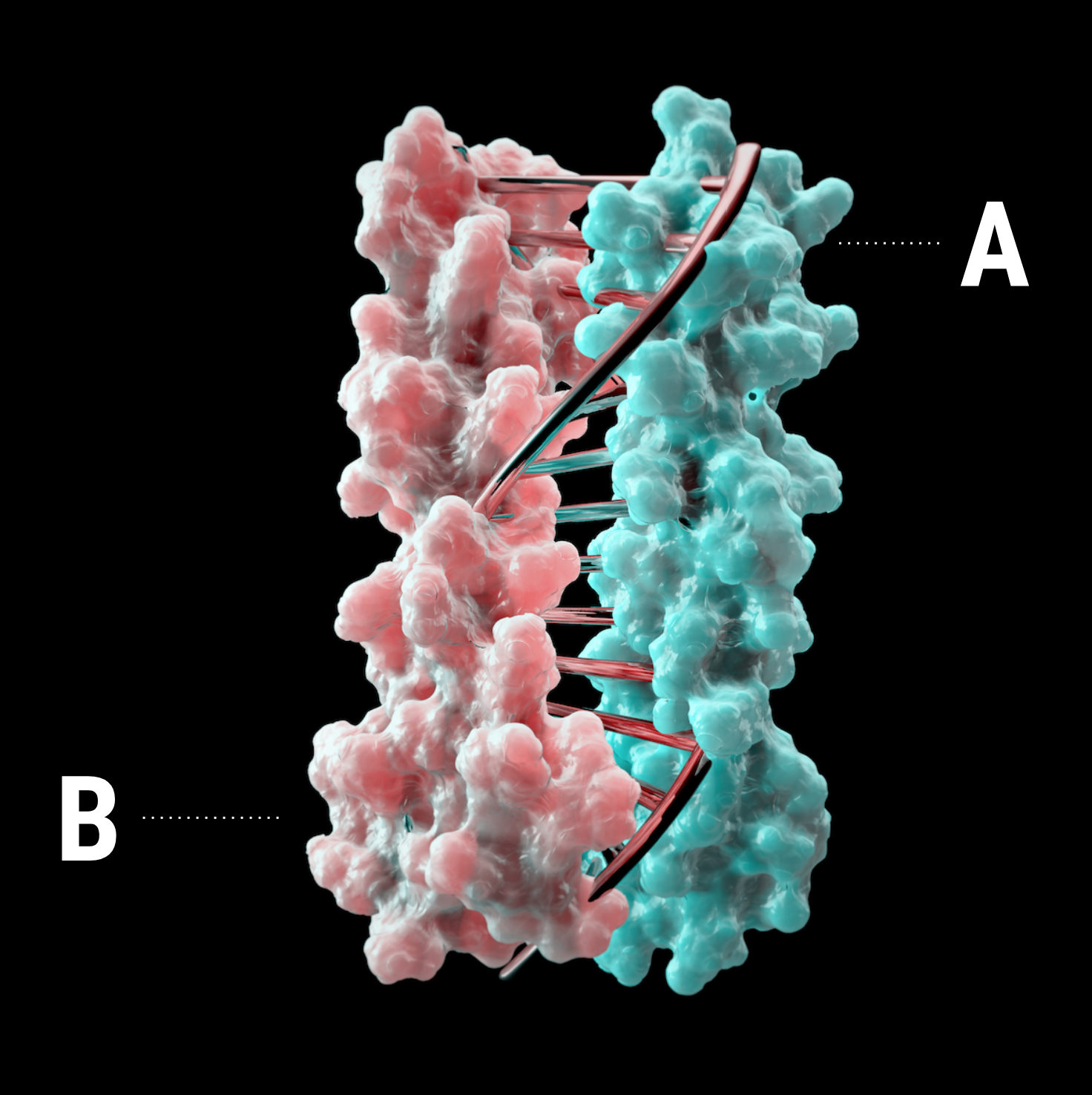 Процесс разрезания молекулы днк. Protein Design. Creating Protein. Bioactive PNG.